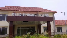 Baru selesai dibangun 2 tahun lalu, RSUD Sindang Barang Cianjur, Terbengkalai. (Jabar Memanggil/ Muchlis Bachtiar)