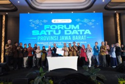 Kepala Bidang Penyelenggaraan Statistik Sektoral, Dinas Komunikasi dan Informatika (Diskominfo) Garut, Egga Mahessa Suardi. ( Jabar Memanggil/ Wildan Fadilah)
