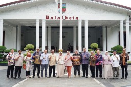 Perwakilan Pejabat dari Pemkot Yogyakarta dan Surakarta, saat lakukan Kunjungan Kerja Ke Pemkot Bogor. ( Jabar Memanggil/ Ist)