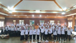 Deklarasi  Netralitas ASN pada pilkada 2024 di Aula Tampomas Pemkab Sumedang (ist) 