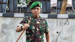 Dandim 0622/Kabupaten Sukabumi, Letkol Kav Andhi Ardana Valeriandra. 
