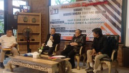 seminar yang digagas Ikatan Jurnalis Televisi Indonesia (IJTI) Sumedang, pada Kamis (6/3/2025). 
