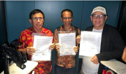 Dokumen bermaterai bertajuk Kesepakatan Jakarta, mengakhiri konflik Internal PWI