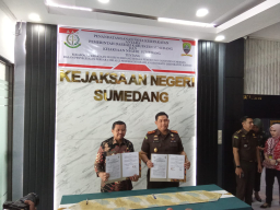 Pemerintah Kabupaten Sumedang dan Kejaksaan Negeri Sumedang melaksanakan Penandatanganan Memorandum of  Understanding (MOU)