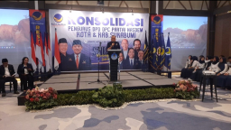 Saan Mustofa Targetkan Perolehan Suara Nasdem di Jabar IV Yerpenuhi