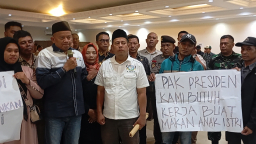 Anggota DPR RI Fraksi Gerindra, Mulyadi saat melakukan reses di Kawasan Puncak, beberapa waktu lalu. ( jabar memanggil/ Y. Irawan)