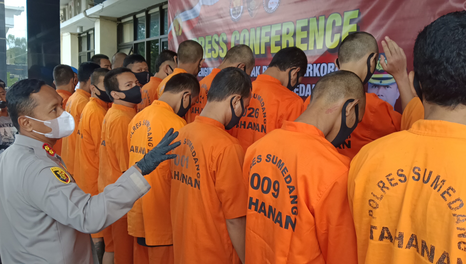 Kurun Waktu Tiga Bulan, Polres Sumedang Berhasil Ungkap Kasus Narkotika