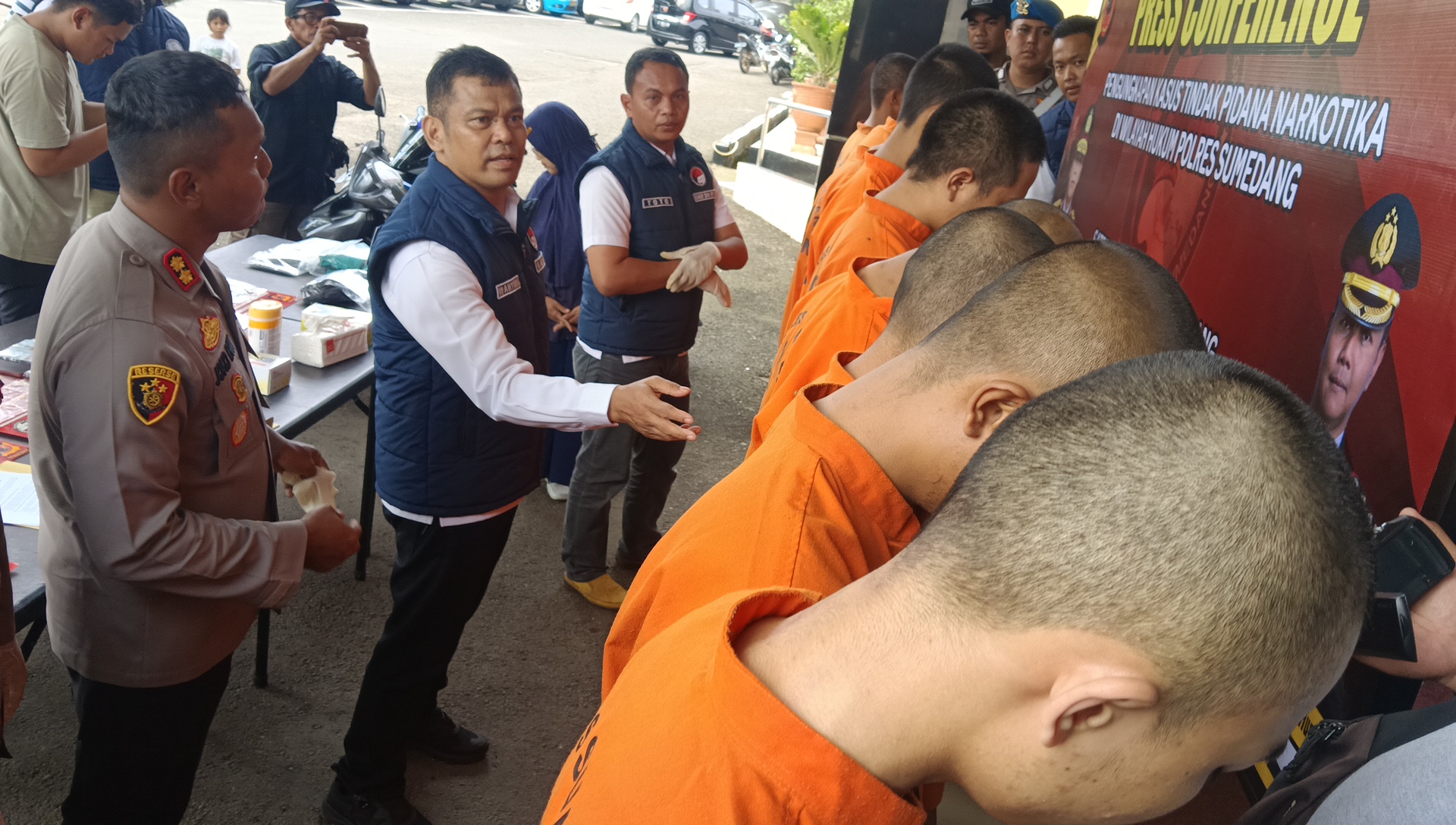 Selama Bulan November 2024 Polres Sumedang Berhasil Ungkap Kasus Narkotika