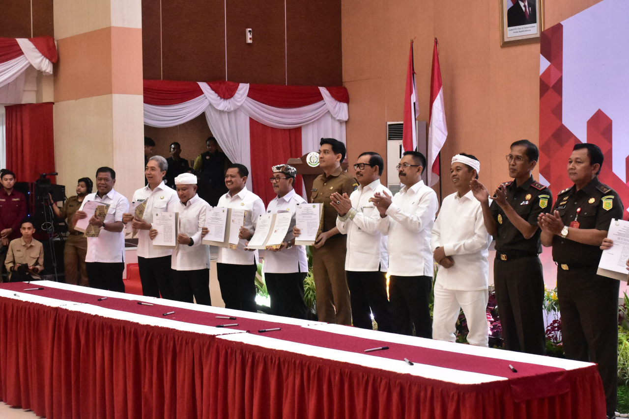 Bupati Dony Tandatangani PKS: Dorong Penegakan Hukum Humanis Berbasis Keadilan Restoratif