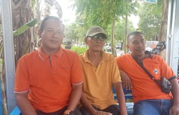 Helmy Hidayat (kiri), Sujalmo (tengah), Ahmad Dhori (kanan). (Jateng Memanggil/Ist)