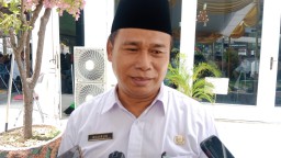 Kepala Kantor Kementerian Agama (Kemenag Kendal) Mahrus, usai acara bimbingan manasik haji, yang diselenggarakan oleh Kemenag Kendal bersama Pemkab Kendal, di Pendopo Kendal, Senin 08/05/2023. (Roni/Jateng Memanggil)