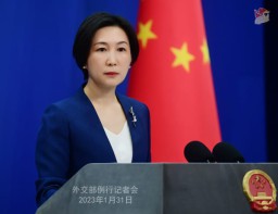 Keterangan: Mentri Luar Negri China, Mao Ning (Foto: dok, GlobalnTimes/Kementrian Luar Negri China)