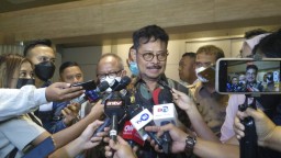 Mentan Syahrul Yasin Limpo tidak memenuhi panggilan Komisi Pemberantasan Korupsi atau KPK, Jumat (16/6/2023).(Ist)