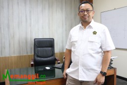Keterangan: Wakil Dierktur I sekaligus Ketua Penerimaan Mahasiswa Baru PEM Akamigas, Asepta Surya Wardhana, saat ditemui di kantornya, Senin 07/08/2023. (Jateng Memanggil/Ist)