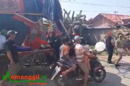 Keterangan: Warga Bandengan, saat mengikuti karnaval Gelar Gebyar Budaya, di Kelurahan Bandengan, Sabtu 16/09/203. (Roni/Jateng Memanggil)