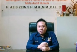 Keterangan: Caleg DPR RI dari Partai Nasdem, Akmad Abdul Azis Zein, saat ditemui di kantornya, Minggu 31/12/2023. (Ist/Jateng Memanggil)