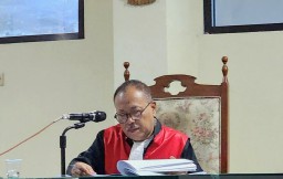 Hakim Ketua Sidang Pengadilan Negeri Semarang, Sarwedi. (Jateng Memanggil/Antara) 