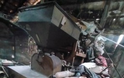 Penampakan salah satu mesin penggiling padi di Blora kondisinya kini mangkrak. (Jateng Memanggil/Ist) 