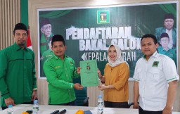 Mbak Enik daftar Pilkada Blora lewat PPP. (Jateng Memanggil/Ist) 