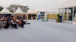 Keterangan: Wakil Ketua Panitia PRK, Agus Dwi Lestari, saat memberikan sambutan dal acara pembukaan PRK Kendal 2024. (Jateng Memanggil)