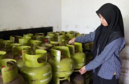 Stok Tabung Gas Elpiji (Jateng Memanggil/Antara)