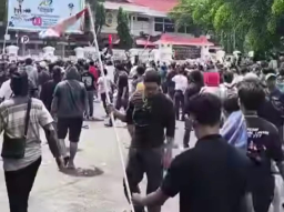Keterangan: Tangkapan layar dari unggahan vidio dari akun @Liputan Kendal Terkini. (LKT/dok)