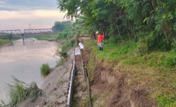 Tertahan Trucuk Bambu, Tanggul Kali Bodri Tak Jebol!, Warga Kini Bersiap Hadapi Musim Hujan