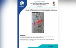 Hoaks surat pernyataan Nanang Dwi Cahyono bersedia untuk memenangkan caleg hingga pilkada Bupati Bojonegoro 2024 yang diusung PKB. (Memanggil.co/Ist)