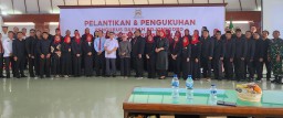 Suasana pelantikan Pengurus Daerah Ikatan Notaris Indonesia. (Jatim Memanggil/Sutopo) 