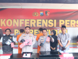 Pelalu pencurian dengan pemberatan di Mapolres Tuban