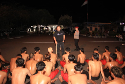 Konvoi Sepeda Motor, 40 Remaja Di Tuban Diamankan di Mapolres Tuban