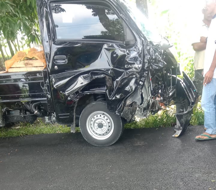 Pengendara CRF Meninggal Dunia Usai Tabrakan dengan Pikap Carry di Bojonegoro