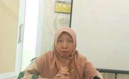Nutrisionis Instalasi Gizi RSUD Blora, Sri Sulistyowati, S.Gz saat diwawancarai wartawan di rumah sakit setempat. (Memanggil.co/Ist)