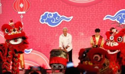 Ganjar Pranowo dalam acara Pertemuan Tokoh Tangerang - Merawat Budaya Nusantara di GOR Gondrong, Jembatan Kura-kura GLC, Jalan Sawah Dalam, Kecamatan Cipondoh, Kota Tangerang, Banten, Minggu (28/5) (Memanggil.co/Antara)