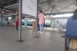Penampakan salah satu kawasan wajib pakai masker di Jakarta. (Memanggil.co/Ist)