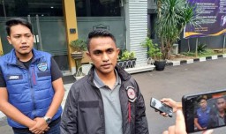 AKP Charles Bagaisar saat diwawancarai di Polda Metro Jaya, Kamis (1/6/2023) (Memanggil.co/lst)