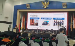 Sidang senat terbuka wisuda sarjana PEM Akamigas yang ke 52 di Grha Oktana PEM Akamigas Cepu, Kabupaten Blora, Jawa Tengah. (Memanggil.co/Ist)
