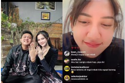 Denny Caknan dengan sang kekasih Bella Bonita - Happy Asmara mantan kekasih Denny Caknan (Memanggil.co/Instagram)