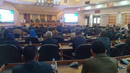 Ilustrasi sidang paripurna DPRD Tuban.