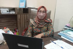 Direktur RSUD dr R Soeprapto Cepu, drg Wilys Yuniarti saat ditemui wartawan dalam sebuah kesempatan. (Memanggil.co/Ist)