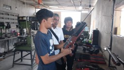 Bengkel Senapan Angin di Jawa Barat. (Memanggil.co/Husni Nursyaf)