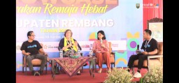 Showcase Gerakan Remaja Hebat (GRH), di Pendapa Museum RA Kartini Rembang, merupakan kegiatan puncak dalam program pendampingan bagi remaja, khususnya anak tidak sekolah.(Memanggil.co) 