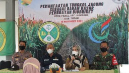  Warga Desa Pakel di Tuban, Jawa Timur, sempat menjadi desa sasaran Tim Pengabdian Kepada Masyarakat PEM Akamigas terkait pengenalan briket tongkol jagung. (Memanggil.co/ist) 