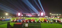 Kontingen Kabupaten Pati masuk peringkat empat Porprov Jawa Tengah 2023 dengan 46 medali emas, 43 perak dan  69 perunggu. (memanggil.co)
