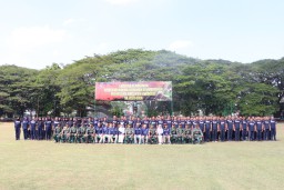 Kegiatan calon mahasiswa baru PEM Akamigas di Batalyon Infanteri 410 Alugoro Blora. (Memanggil.co/Ist)