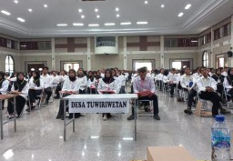Pelaksanaan ujian perangkat desa di Kabupaten Tuban. (Memanggil.co/Ist)