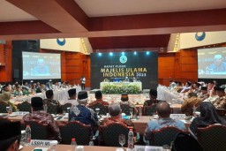 Rapat Pleno Tetapkan KH Anwar Iskandar Sebagai Ketua Umum MUI (Memanggil.co/Antara)