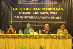 Ketua Tim Penggerak PKK Kudus, Mawar Hartopo membuka Fasilitasi dan Pembinaan Pokjanal Pusat Kesejahteraan Keluarga Berencana (memanggil.co/ist) 