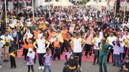 Bupati Aditya Halindra Faridzky, ketika menggelar acara bersama penyandang disabilitas di GOR Tuban.