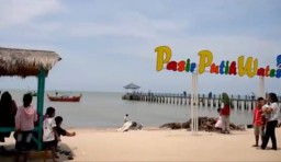 Pantai Wates, Kecamatan Kaliori, Kabupaten Rembang. (Foto: Rinduwan/Memanggil.co)